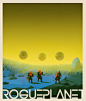 ROGUEPLANET concepts, pascal blanche : a mood research for a little game side project with friends
