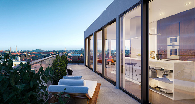 N°58 Classical Stockholm apartment : Architectural (CGI/3D ...