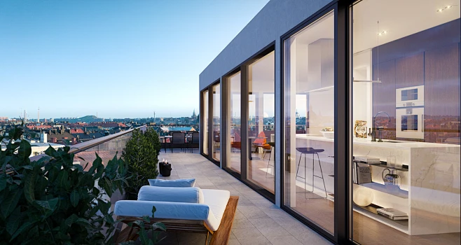 N°58 Classical Stockholm apartment : Architectural (CGI/3D ...