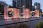 hou de sousa's iridescent 'ziggy' installation opens in new york's flatiron plaza :  