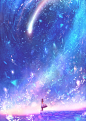 #オリジナル 星命 - 防人的插画