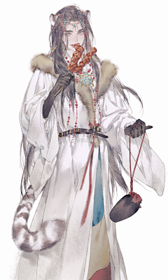 花采采采集到古风，男