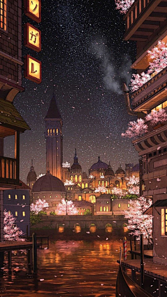 九月望日夜采集到场景