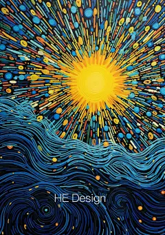 Midjourney 插画·太阳花流泪 - 小红书
