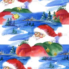圣诞快乐和新年贺卡