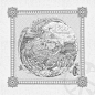 手绘铜版画｜茶叶包装插画｜茶叶插画