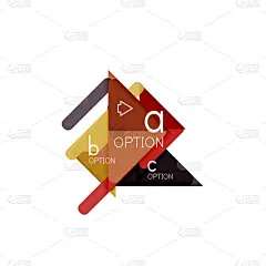 计划书,数据,三角形,商务,策略,技术,模板,图表,选择