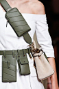 Fendi's Spring 2019 Runway Bags Emphasize Utility Pockets and Embossed Leather Logos - PurseBlog