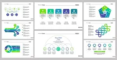 (源站可下源文件)八张商业幻灯片模板集/Eight Business Slide Templates Set