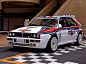 Rally version  of the Lancia Delta HF Intergrale Evo II