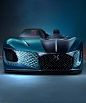 the asymmetric DS X E-tense 'supercar of the future' has been built