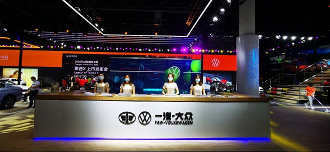 【成都车展】车展接待台的一万种可能性