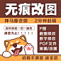 p图改字人像精修海报设计pdf文件修改