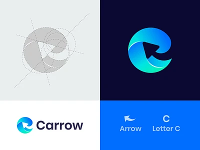 Carrow logocreation logodesigns creativelogo tech logo sketch mark ...