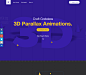 Craft Codeless 3D Parallax Animations | Webydo