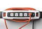 Rubbermaid Power Strip by Mason Umholtz at Coroflot.com : The Rubbermaid FastTrack is a garage storage system that provides an infinite number of easy to reconfigure organization solutions. Rubbermaid was looking into expanding their FastTrack line with a