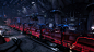 Infiltrator Demo Lighting Study, Ashley McKenzie : Relit the Infiltrator Demo scene taking some inspiration from Wolfenstein 2 and Ruiner.<br/>Also placed a few characters in the scene and posed them to add some isolated character lighting too using