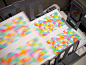 analog bright calendar colors ILLUSTRATION  Optimism print risograph stationary