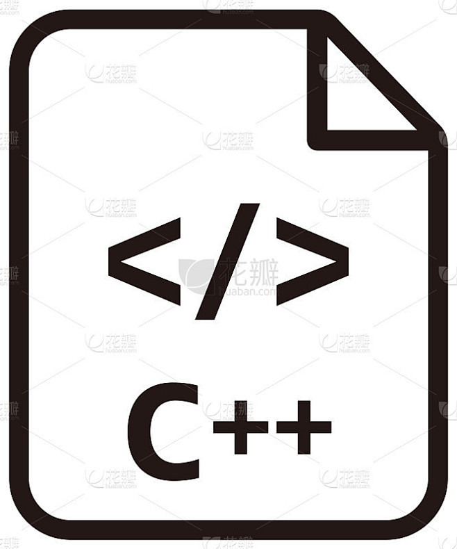 C++ icon | Major programming language vector icon