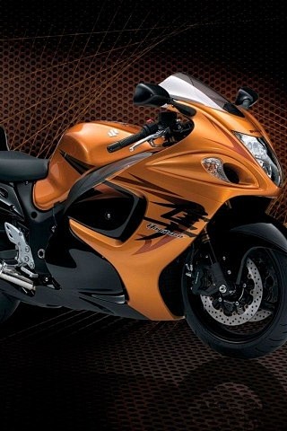 orange motorcycle Su...