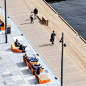 The Waterfront Promenade at Aker Brygge by Link Landskap