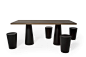 Container Stool with 80180 Lpl Wenge Container Table