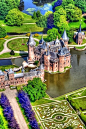 荷蘭烏得勒支-德哈爾城堡。 #景点#