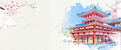 日本游手绘灰色海报背景banner 樱花 海报 灰色 背景 背景 设计图片 免费下载 页面网页 平面电商 创意素材