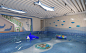 成都亲子中心空间设计案例赏析：乐贝尔亲子游泳池