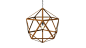 Large preview of 3D Model of FACETED PENDANT LAMP