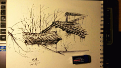 cchart采集到钢笔画