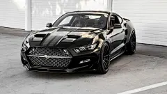 酷炫的黑色跑车高清壁纸