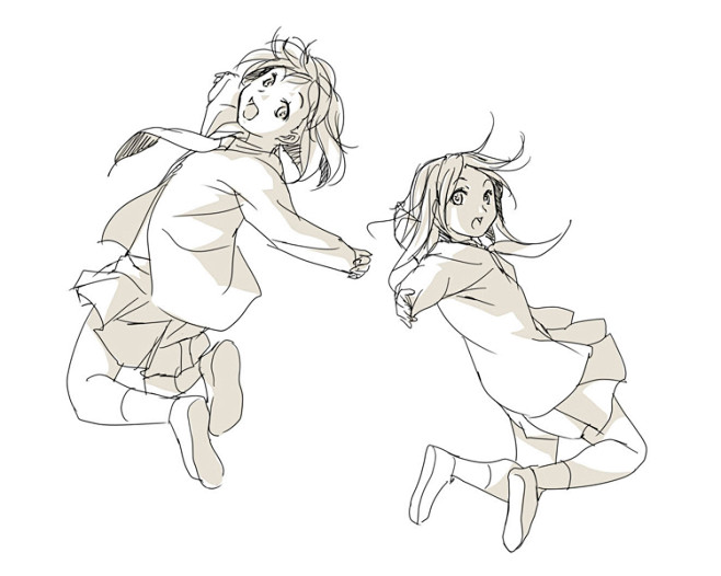 6千人体动态姿势线稿卡通动漫武打人物结构造型临摹素材卡通人