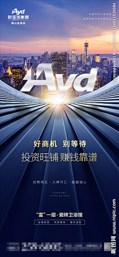 Llbb宅大猪采集到地产海报
