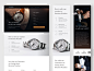 Luxury Watches elegant watches website minimal black fireart clean fireart studio ux ui