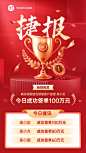 业绩捷报