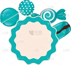 标签,焦糖,糖果,棒棒糖,杏仁小圆饼,螺线,可爱的,华丽的,概念,收集