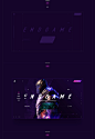 Avengers endgame 2019 : Concept design web & UI/UX