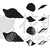 动物,式样,图标,分离着色,鸡尾酒,自然,螺线,装饰,布置,收集