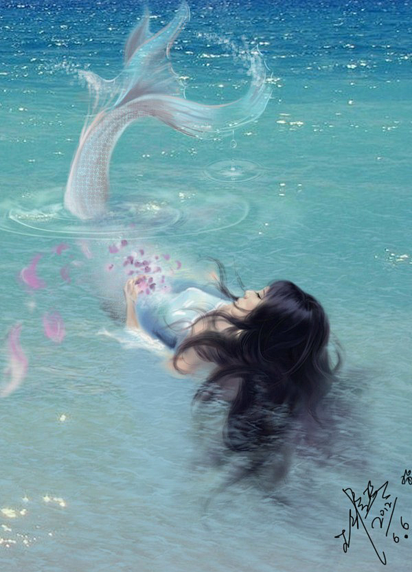 美人鱼龙女水中精灵