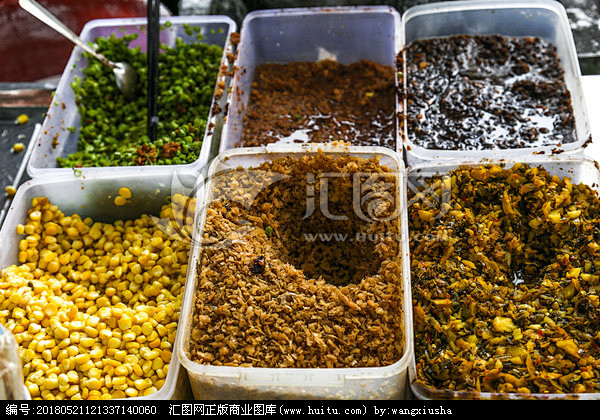 肠粉佐料 玉米碎 梅干菜碎 大头菜碎 豆...