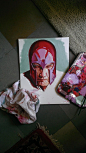 Magneto . : Testing acrylics on canvas. 