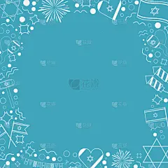 以色列,美国国庆日,平坦的,节日,边框,非都市风光,白昼,轮廓,白色,国内著名景点