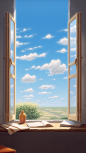 Simple scene,