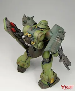 MG 基拉 多加 AMS-119 Geara Doga 涂装|+旧化+金属该件 - 高达|科幻模型 - 小T