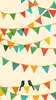 温暖纯色系小清新背景壁纸