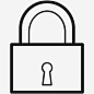 锁挂锁安全图标_88ICON https://88icon.com 锁 挂锁 安全 密码 隐私 设计和开发线图标