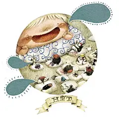 Le Thu 儿童插画欣赏 童话 清新 梦幻 插画 手绘 儿童插画 书插 
