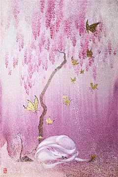 唯美意境插画—翔鱼