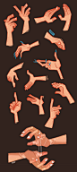 Hands study, Bobbo Andonova : Some hands exercisesPro tip from me - if you wake up in good mood, feeling happy and hopeful...just go draw some hands. The end result will be tons of sketches, significant level up in skills and terrible mood for the rest of